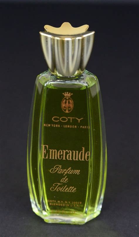 vintage emeraude perfume by coty.